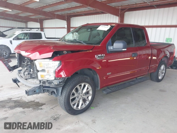 2015 Ford F-150 XL with VIN 1FTEX1CP1FFC30569, listed as a IAAI auction lot 41836652 with 126,443 mi miles. Bid and sale history available at carsss.com. Image 18.