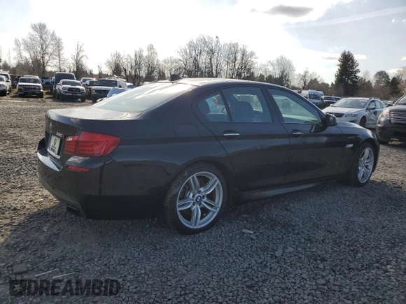 2013 BMW 5 Series 550i with VIN WBAFR9C59DDX79700, listed as a Copart auction lot 48565275 with 115,971 mi miles and Clean Title. Bid and sale history available at carsss.com. Image 3.