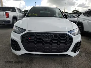2023 Audi SQ5 Prestige with VIN WA1C4AFYXP2167611, listed as a Copart auction lot 74257204 with Not Provided miles and Salvage Title. Bid and sale history available at DreamBid. Image 5.