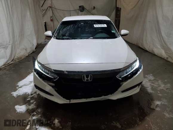 2019 Honda Accord Sport with VIN 1HGCV1F33KA112831, listed as a Copart auction lot 87912415 with 39,675 mi miles and Salvage Title. Bid and sale history available at DreamBid. Image 5.