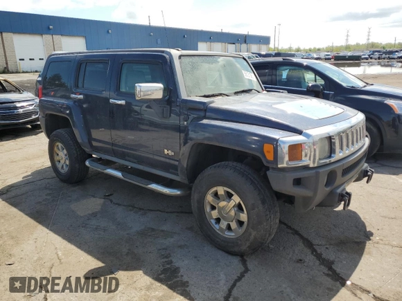 2007 Hummer H3 SUV with VIN 5GTDN13E178151336, listed as a Copart auction lot 56131365 with 232,206 mi miles and Clean Title. Bid and sale history available at DreamBid. Image 4.