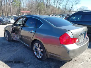 2006 Infiniti M45 Sport with VIN JNKBY01E16M203054, listed as a IAAI auction lot 41617244 with 1 mi miles. Bid and sale history available at carsss.com. Image 3.