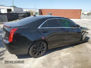 2013 Cadillac ATS Premium with VIN 1G6AE5SX5D0126554, listed as a Copart auction lot 50601095 with 124,462 mi miles and Salvage Title. Bid and sale history available at carsss.com. Image 3.