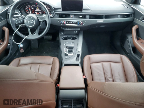 2017 Audi A4 Premium Plus with VIN WAUENAF40HN070469, listed as a Copart auction lot 61042625 with 63,087 mi miles and Salvage title. Bid and sale history available at DreamBid. Image 8.