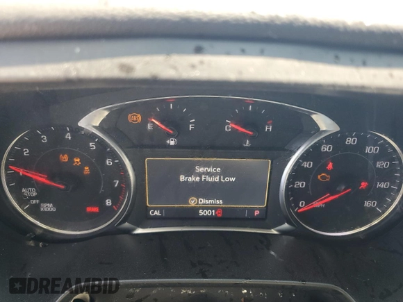 2025 Chevrolet Blazer LT with VIN 3GNKBHR49SS183795, listed as a Copart auction lot 60811965 with 5,001 mi miles and Clean title. Bid and sale history available at DreamBid. Image 9.