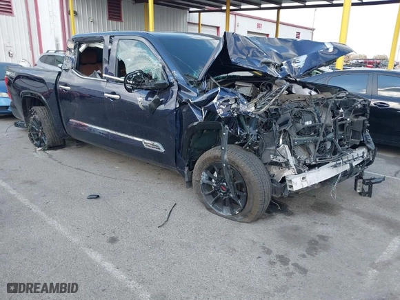 2024 Toyota Tundra 4WD 1794 Edition Hybrid with VIN 5TFMC5DB4RX047117, listed as a IAAI auction lot 41444832 with 7,070 mi miles. Bid and sale history available at carsss.com. Image 1.