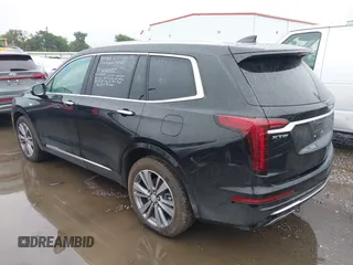 2025 Cadillac XT6 FWD Premium Luxury with VIN 1GYKPCRS3SZ120054, listed as a IAAI auction lot 42166157 with 16,280 mi miles and . Bid and sale history available at DreamBid. Image 3.