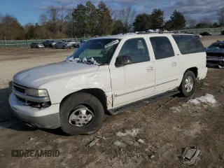 2001 Chevrolet Suburban LT z VIN 3GNFK16T61G233896, wystawiony jako Copart lot #39153344 z przebiegiem 208 015 mil mil oraz Szkoda całkowita • Salvage title. Historia ofert i sprzedaży dostępna na DreamBid. Obrazek 1.