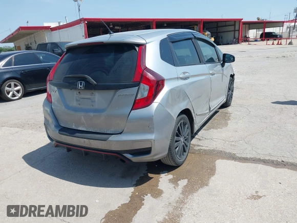 2018 Honda Fit Sport with VIN 3HGGK5G66JM709483, listed as a IAAI auction lot 42030546 with 84,127 mi miles and . Bid and sale history available at DreamBid. Image 4.