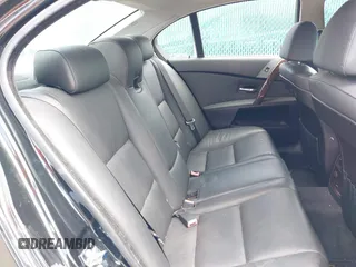 2007 BMW 5 Series 530i with VIN WBANE73597CM56897, listed as a IAAI auction lot 42113113 with 212,774 mi miles. Bid and sale history available at carsss.com. Image 8.