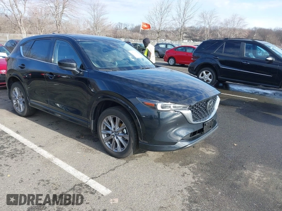 2024 Mazda CX-5 2.5 S Premium Package with VIN JM3KFBDM3R0400333, listed as a IAAI auction lot 41741454 with 14,116 mi miles. Bid and sale history available at carsss.com. Image 1.