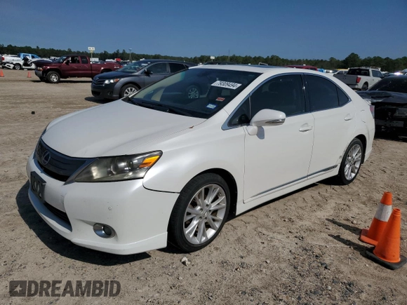 2010 Lexus HS with VIN JTHBB1BA2A2010533, listed as a Copart auction lot 79309494 with 313,803 mi miles and Clean Title. Bid and sale history available at carsss.com. Image 1.