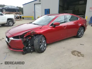 2020 Mazda 6 Grand Touring with VIN JM1GL1TY5L1522330, listed as a Copart auction lot 50432105 with 77,166 mi miles and Clean Title. Bid and sale history available at carsss.com. Image 1.