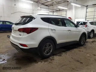 2017 Hyundai Santa Fe Sport 2.4L with VIN 5NMZUDLB1HH027753, listed as a Copart auction lot 51085025 with 69,999 mi miles and Salvage Title. Bid and sale history available at carsss.com. Image 3.