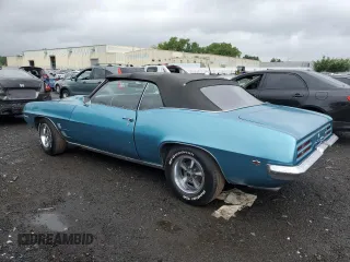 1969 Pontiac Firebird z VIN 223679U102161, wystawiony jako Copart lot #66685234 z przebiegiem 73 786 mil mil oraz Szkoda całkowita • Salvage title. Historia ofert i sprzedaży dostępna na DreamBid. Obrazek 2.