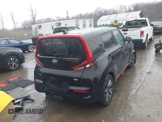 2021 Kia Soul Turbo with VIN KNDJ53AF9M7746079, listed as a IAAI auction lot 41480282 with 65,010 mi miles and . Bid and sale history available at DreamBid. Image 4.