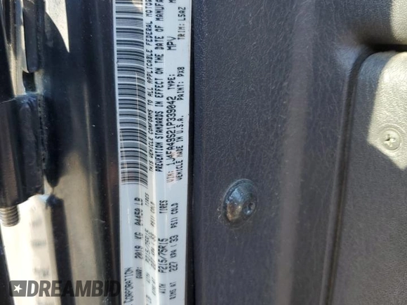 2001 Jeep Wrangler Sport with VIN 1J4FA49S21P339042, listed as a Copart auction lot 56922555 with 113,315 mi miles and Salvage title. Bid and sale history available at DreamBid. Image 13.