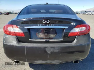 2012 Infiniti M37 with VIN JN1BY1AP6CM330079, listed as a Copart auction lot 77770814 with 117,479 mi miles and Salvage Title. Bid and sale history available at carsss.com. Image 6.