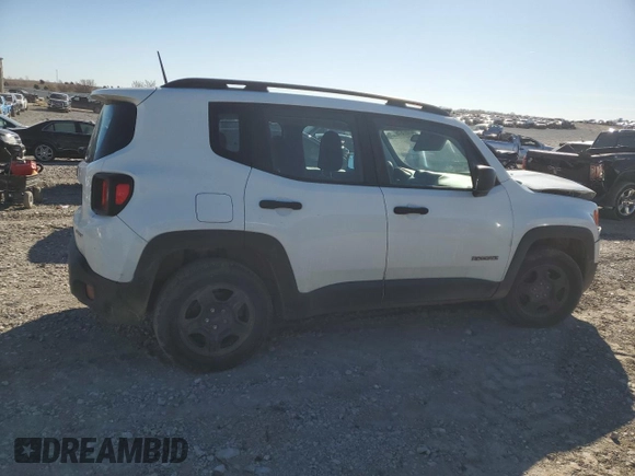 2018 Jeep Renegade Sport with VIN ZACCJAAB7JPG95279, listed as a Copart auction lot 47097815 with 152,849 mi miles and Salvage Title. Bid and sale history available at DreamBid. Image 3.