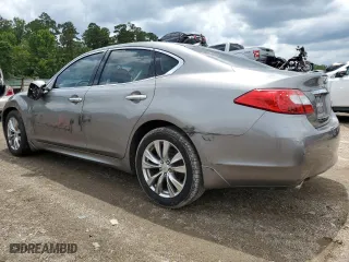 2013 Infiniti M37 with VIN JN1BY1AP8DM513632, listed as a Copart auction lot 41443245 with 151,701 mi miles and Salvage Title. Bid and sale history available at carsss.com. Image 2.
