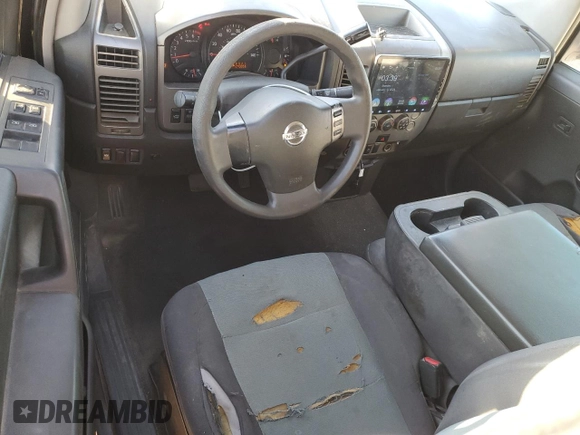 2005 Nissan Titan SE with VIN 1N6AA07A05N568613, listed as a Copart auction lot 88318495 with 243,056 mi miles and Clean Title. Bid and sale history available at DreamBid. Image 8.