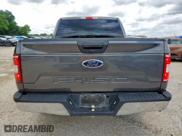 2019 Ford F-150 XL with VIN 1FTEW1C52KKD48598, listed as a Copart auction lot 52421275 with 224,682 mi miles and Salvage Title. Bid and sale history available at DreamBid. Image 6.