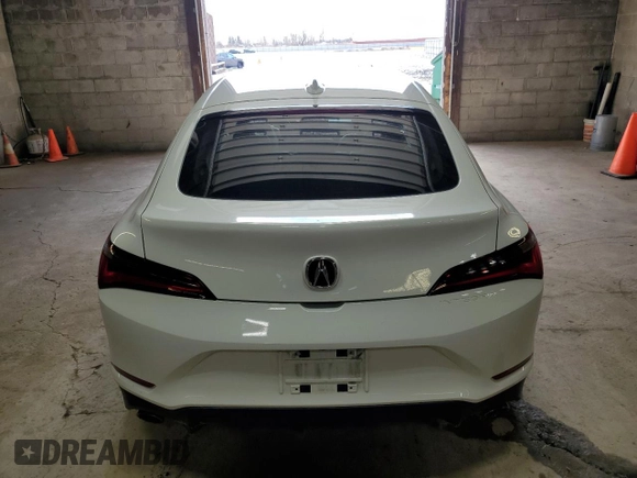 2023 Acura Integra with VIN 19UDE4H25PA026857, listed as a Copart auction lot 52231835 with 23,958 mi miles and Salvage title. Bid and sale history available at DreamBid. Image 6.