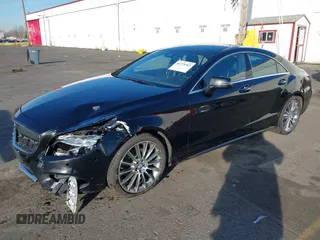 2016 Mercedes-Benz CLS with VIN WDDLJ6HB9GA164473, listed as a IAAI auction lot 41379365 with 104,421 mi miles. Bid and sale history available at carsss.com. Image 2.
