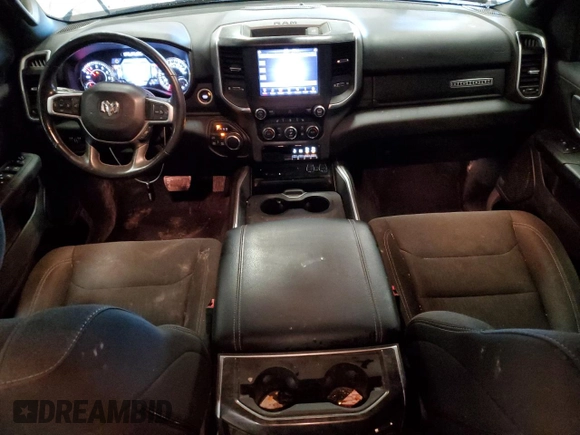 2019 Ram 1500 Big Horn/Lone Star with VIN 1C6SRFFT1KN603121, listed as a Copart auction lot 48425135 with 127,686 mi miles and Clean Title. Bid and sale history available at carsss.com. Image 8.