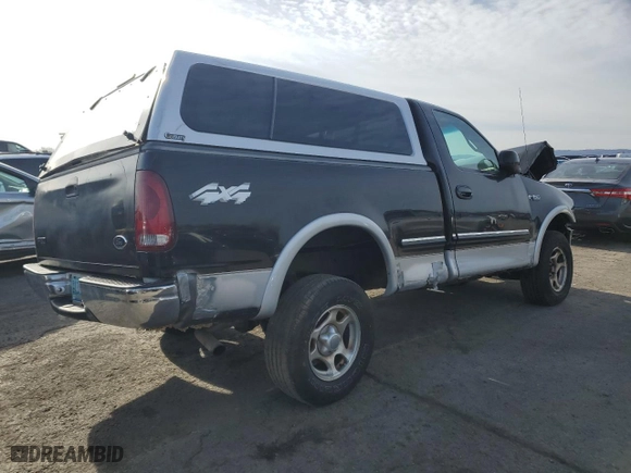1998 Ford F-150 Standard with VIN 1FTZF1825WNA76049, listed as a Copart auction lot 82216264 with 0 mi miles and Salvage Title. Bid and sale history available at carsss.com. Image 3.