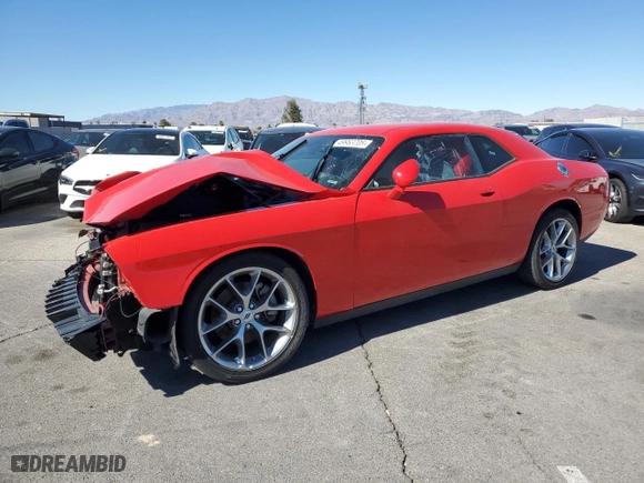 2022 Dodge Challenger GT with VIN 2C3CDZJG3NH233170, listed as a Copart auction lot 49963705 with 45,976 mi miles and Non Repairable. Bid and sale history available at carsss.com. Image 1.