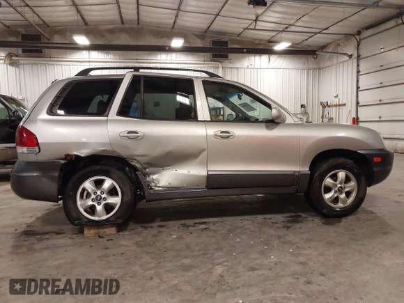 2005 Hyundai Santa Fe GLS with VIN KM8SC73D95U974594, listed as a IAAI auction lot 42340827 with 126,081 mi miles and . Bid and sale history available at DreamBid. Image 13.