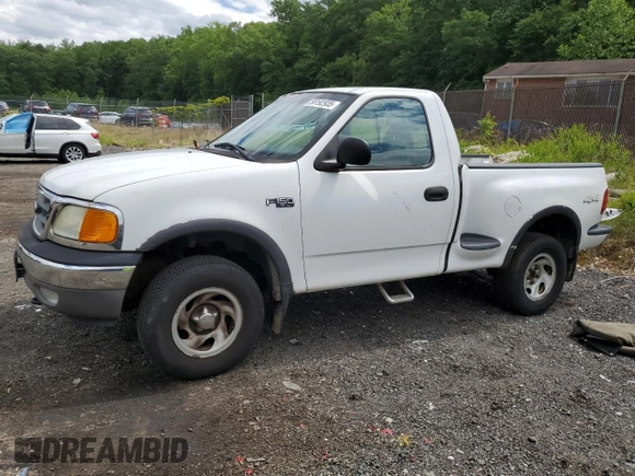 2004 Ford F-150 with VIN 2FTRF08294CA16417, listed as a Copart auction lot 58192935 with 233,414 mi miles and Salvage title. Bid and sale history available at DreamBid. Image 1.
