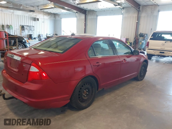 2012 Ford Fusion SEL with VIN 3FAHP0JAXCR338537, listed as a IAAI auction lot 41840670 with 106,690 mi miles. Bid and sale history available at carsss.com. Image 4.