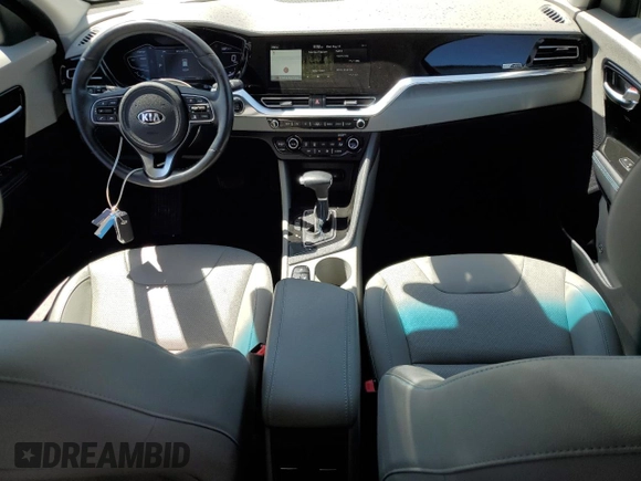 2020 Kia Niro EX Premium with VIN KNDCE3LC5L5400035, listed as a Copart auction lot 67534224 with 27,212 mi miles and Salvage Title. Bid and sale history available at carsss.com. Image 8.