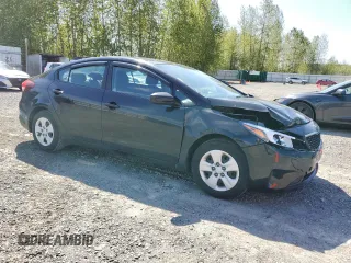 2017 Kia Forte LX with VIN 3KPFK4A70HE055901, listed as a Copart auction lot 54274885 with 159,185 mi miles and Salvage Title. Bid and sale history available at carsss.com. Image 4.
