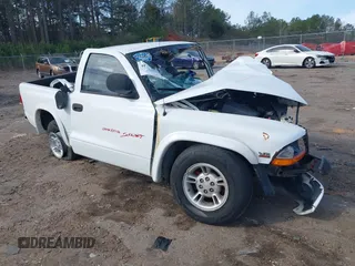 1998 Dodge Dakota SLT with VIN 1B7FL26X1WS716727, listed as a IAAI auction lot 41748963 with 1 mi miles. Bid and sale history available at carsss.com. Image 1.