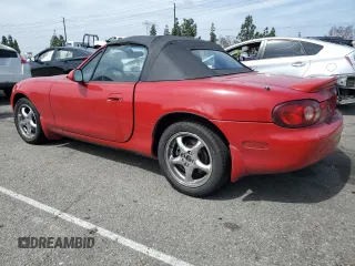 2001 Mazda MX-5 Miata with VIN JM1NB353610216294, listed as a Copart auction lot 56714505 with Not provided miles and Salvage title. Bid and sale history available at DreamBid. Image 2.