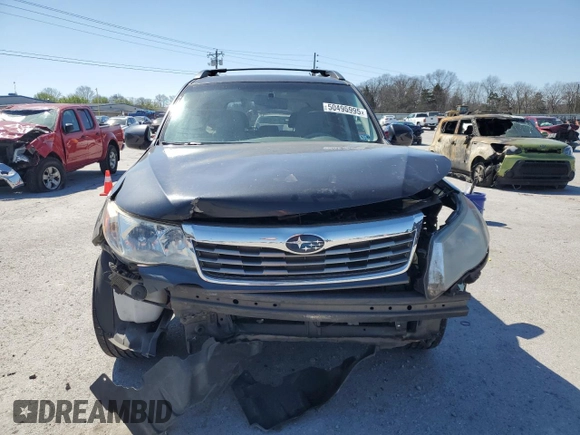 2010 Subaru Forester 2.5X Premium with VIN JF2SH6CC7AH901705, listed as a Copart auction lot 50495995 with 154,462 mi miles and Salvage Title. Bid and sale history available at carsss.com. Image 5.