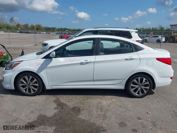 2017 Hyundai Accent SE with VIN KMHCT4AE7HU333088, listed as a IAAI auction lot 41489380 with 62,091 mi miles. Bid and sale history available at carsss.com. Image 14.