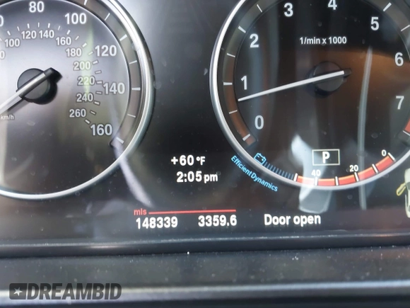 2013 BMW 5 Series 535i with VIN WBAFR7C58DC825494, listed as a IAAI auction lot 41431263 with 148,339 mi miles and . Bid and sale history available at DreamBid. Image 7.