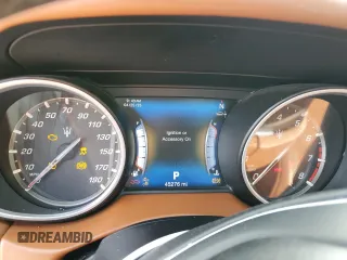 2017 Maserati Levante with VIN ZN661XUL4HX225995, listed as a Copart auction lot 54788175 with 45,276 mi miles and Salvage Title. Bid and sale history available at carsss.com. Image 9.