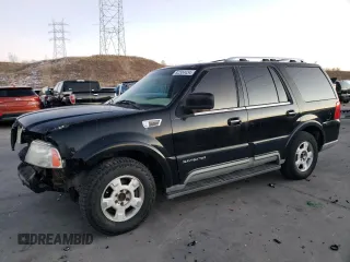 2003 Lincoln Navigator Luxury with VIN 5LMFU28R23LJ03042, listed as a Copart auction lot 82334434 with 133,482 mi miles and Salvage Title. Bid and sale history available at carsss.com. Image 1.
