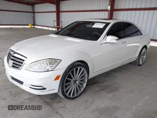 2011 Mercedes-Benz S-Class S 550 with VIN WDDNG7BBXBA366494, listed as a IAAI auction lot 41651356 with 168,618 mi miles. Bid and sale history available at carsss.com. Image 2.