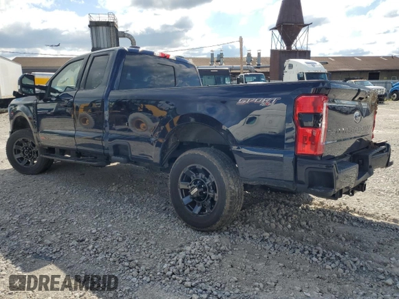 2024 Ford F-350 with VIN 1FT8X3BM9REC16963, listed as a Copart auction lot 57409615 with 21,712 mi miles and Salvage title. Bid and sale history available at DreamBid. Image 2.