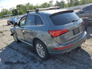 2015 Audi Q5 Premium Plus with VIN WA1LFAFPXFA033588, listed as a Copart auction lot 57030365 with 88,457 mi miles and Salvage title. Bid and sale history available at DreamBid. Image 2.