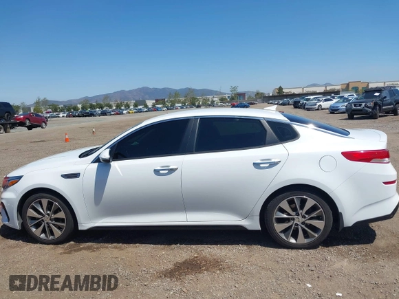 2019 Kia Optima LX with VIN 5XXGT4L33KG291680, listed as a IAAI auction lot 41974550 with 115,475 mi miles and . Bid and sale history available at carsss.com. Image 14.
