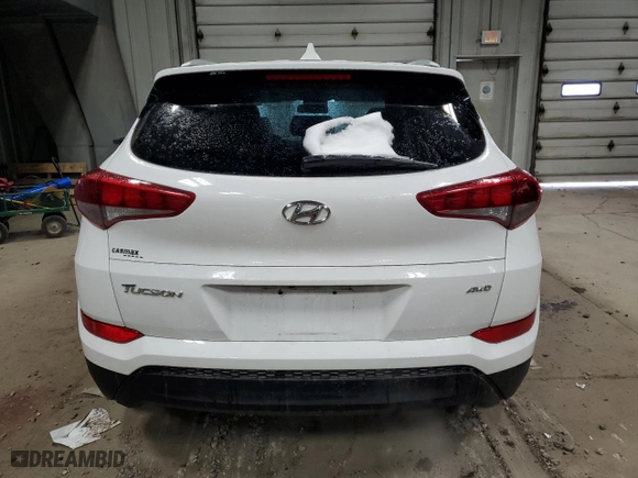 2018 Hyundai Tucson SEL with VIN KM8J3CA46JU669880, listed as a Copart auction lot 48962575 with 66,427 mi miles and Non Repairable. Bid and sale history available at carsss.com. Image 6.