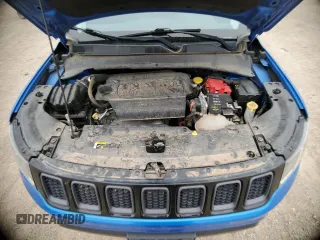 2021 Jeep Compass Trailhawk z VIN 3C4NJDDB9MT590052, wystawiony jako Copart lot #54973695 z przebiegiem 78 522 mil mil oraz Szkoda całkowita • Salvage title. Historia ofert i sprzedaży dostępna na DreamBid. Obrazek 12.