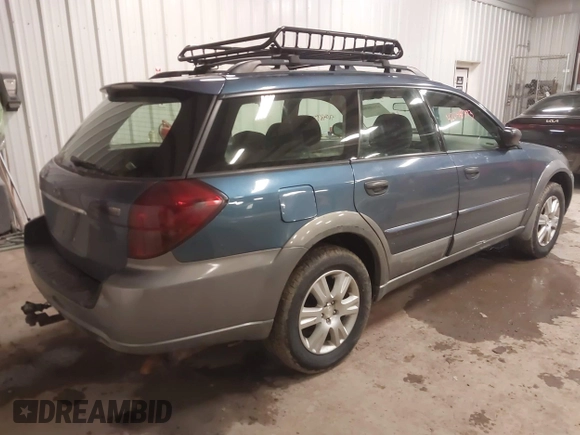 2005 Subaru Legacy Outback z VIN 4S4BP61C156378716, wystawiony jako IAAI lot #42048393 z przebiegiem 134 640 mil mil oraz . Historia ofert i sprzedaży dostępna na DreamBid. Obrazek 4.